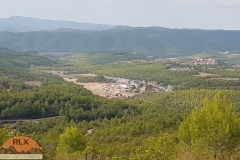 Le Land party vu de haut