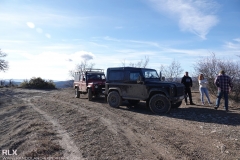 Luberon -  janvier 2021-sortie RLX-Pause sur la piste