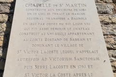 Gard Chapelle Saint Martin- reconnaissance 2021