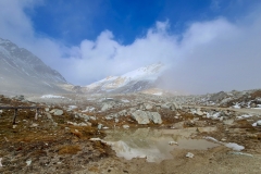 Monté au col du Sommeiller