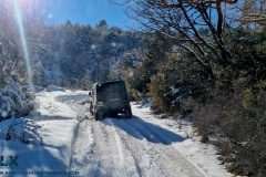 Verdon - 2021-Eddy dans la neige