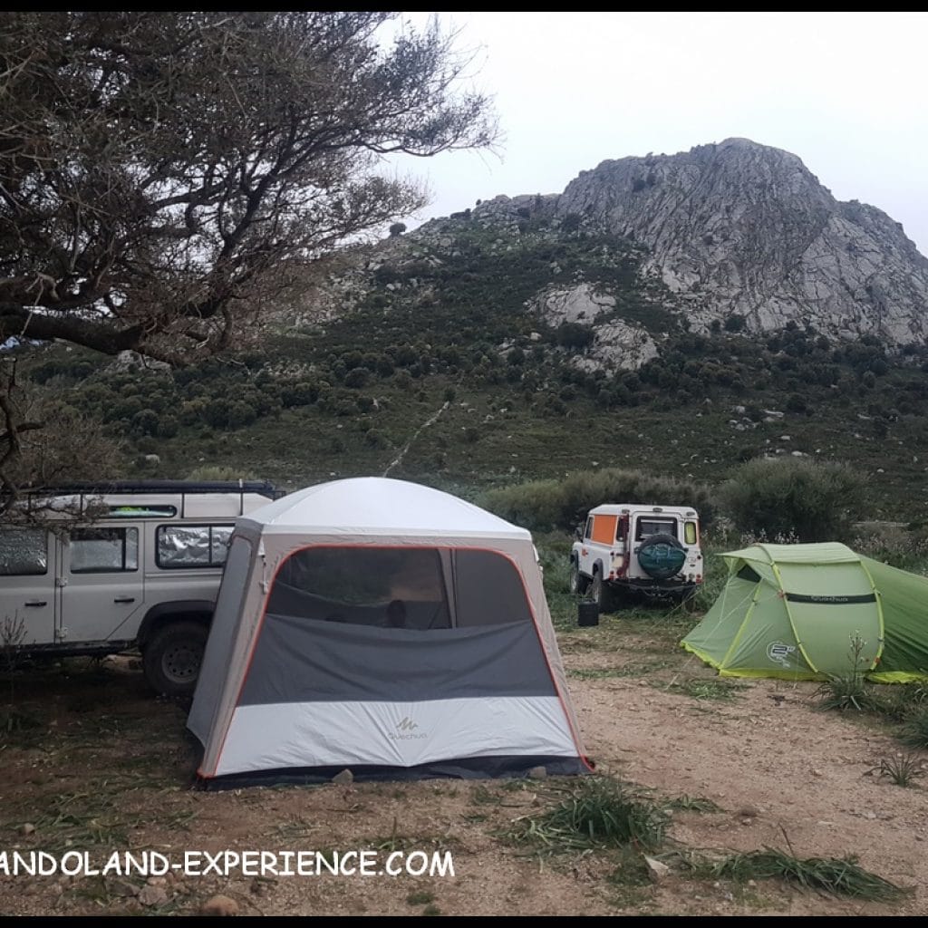 Bivouac dans le vent